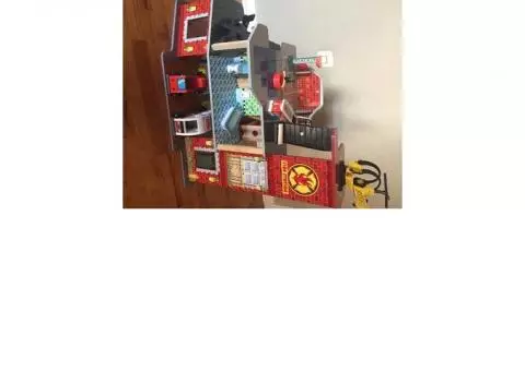 “Kidkraft” Wooden fire house rescue playset