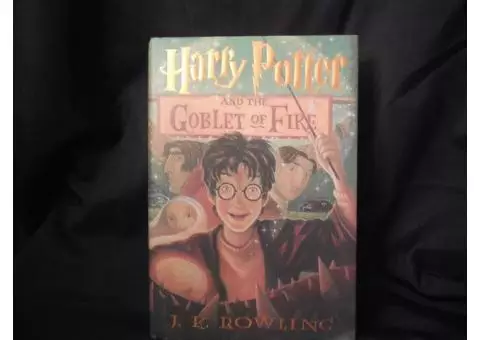 Harry Potter and the Goblet of Fire (Hardcover Book, First American Edition)