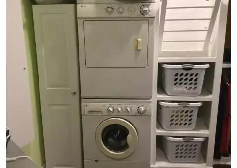 GE Profile Stackable Washer & Dryer