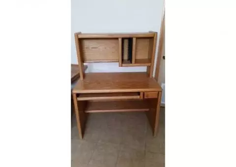 Computer Desk with Credenza