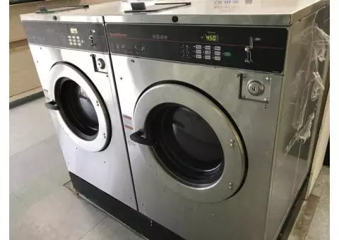 Commercial laundry machines