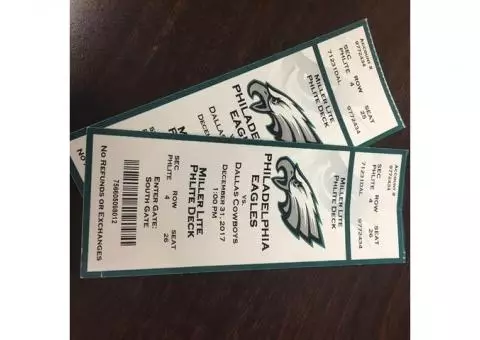 Eagles Tickets for Trade