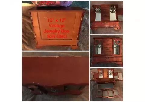 Vintage Jewelry Box