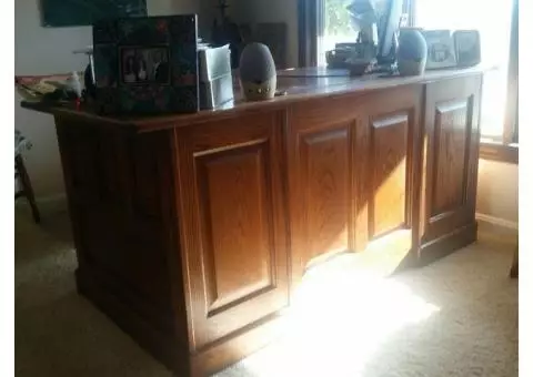 Big Oak Desk