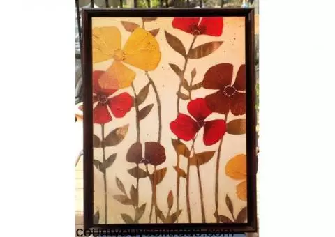 Beautiful Flowers Framed Art