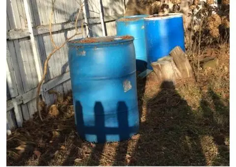 50 Gallon Barrels