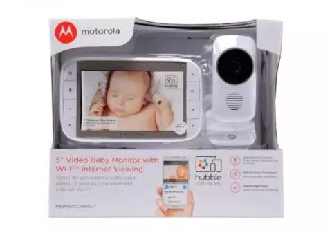 Motorola Digital Video Baby Monitor W/ Wi-Fi Internet Viewing