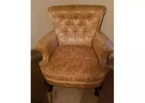 Antique Wing Back Chair