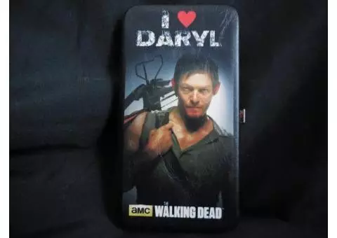 I Love Daryl The Walking Dead Hinge Wallet