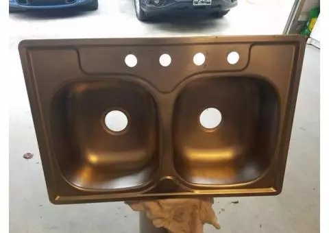 stainless steel sink