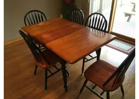 Table and chairs