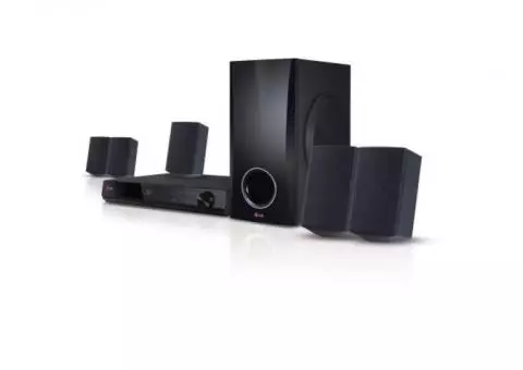 7 piece LG home surround sound system