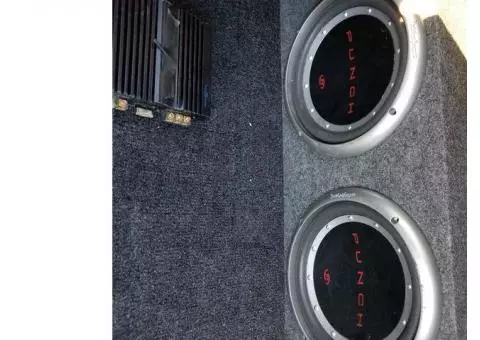 Car audio subwoofers