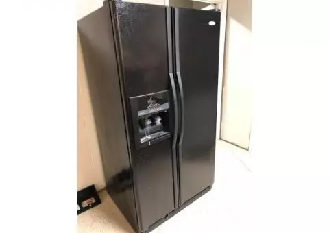 Whirlpool 25 cu. ft. Side by Side Fridge w/ ice & water in door