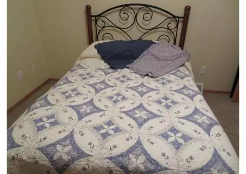 Quilted bedspread