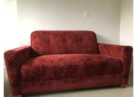 Vintage Mid Century Modern Love seat