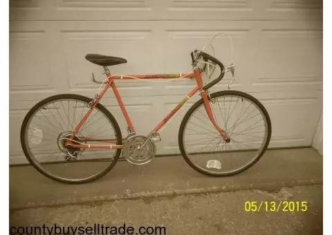 26" inch 10 speed bike--excellent condition