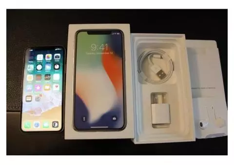 Apple iPhone X 256GB - GSM & CDMA Unlocked - USA Model - Apple Warranty - BRAND NEW!