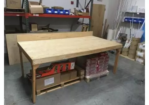 9 Workbenches - delivery available for reasonable fee