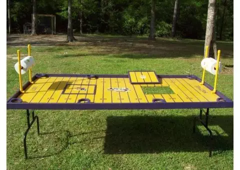 Team Theme Crawfish or Tailgating Table