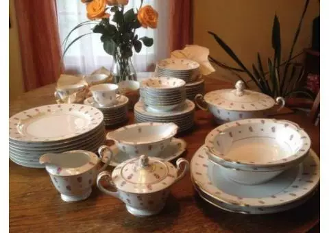 Noritake Rosalie China Complete Set for 8