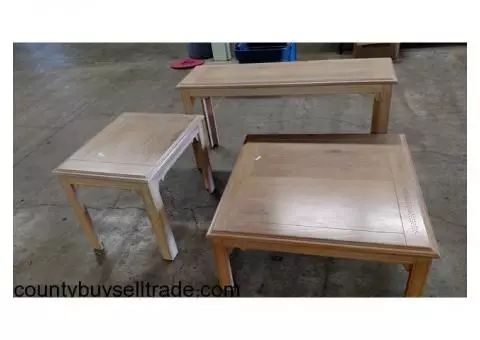 3 piece table set.