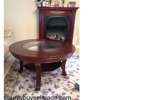 coffee table and end table