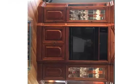 Gorgeous cherrywood entertainment center