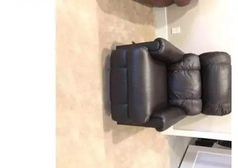 Leather Lazy Boy Recliner/Rocker