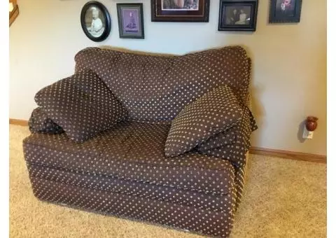 Loveseat sofa bed