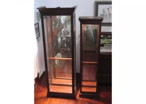 Curio/Display cabinets