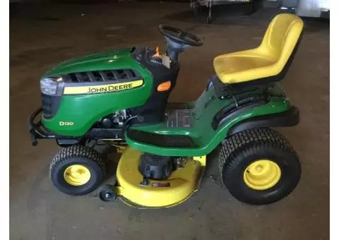 John Deere D130 Lawn Mower