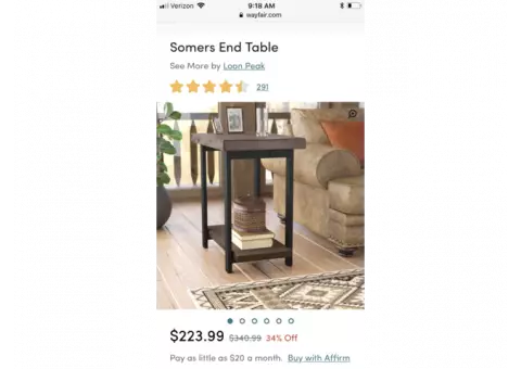 End table