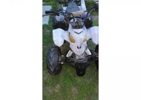 Four wheeler blue