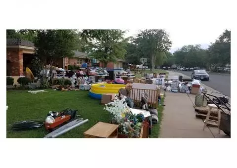 Multi family garage sale