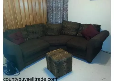 brown couch