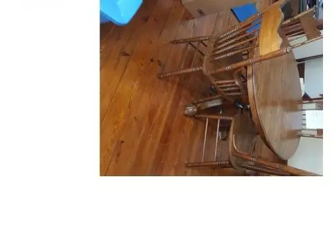 Dining room table and chairs