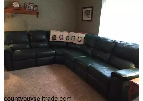 Sectional couch and chair