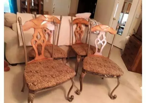 4 Dining chairs