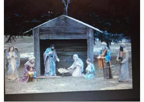 Nativity set