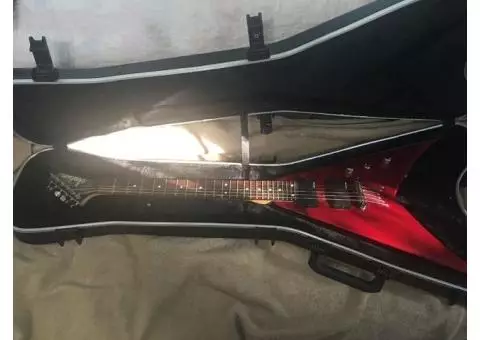 Jackson Flying V guitar