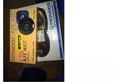 2 sets of car speakers