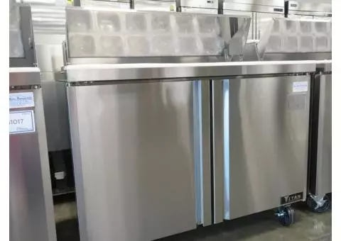 Titan Commercial Sandwich Prep Table