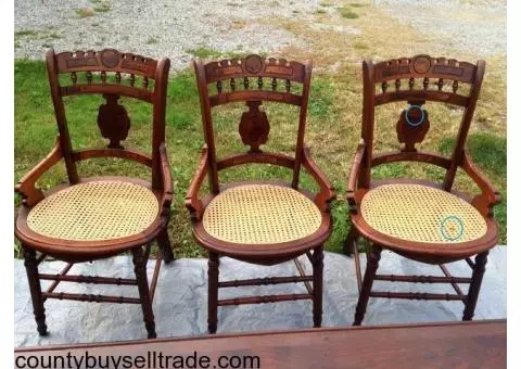 Antique Parlor Chairs