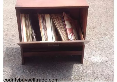 Record Album Storage Stand