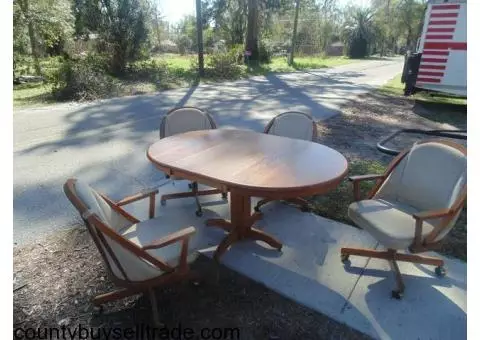 solid oak table