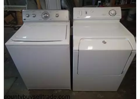 a Washer and a Dryer