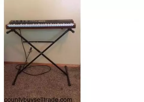 Vintage Roland EP-09 Electric Keyboard with stand and case