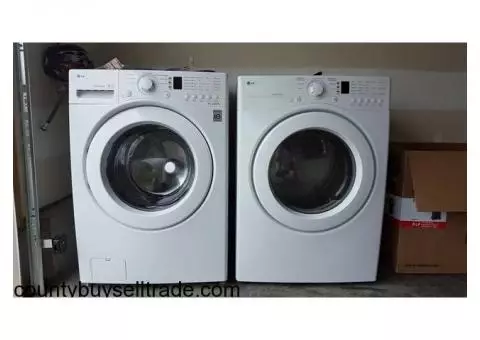 LG Washer and Dryer