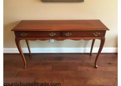 Solid Cherry Sofa Table